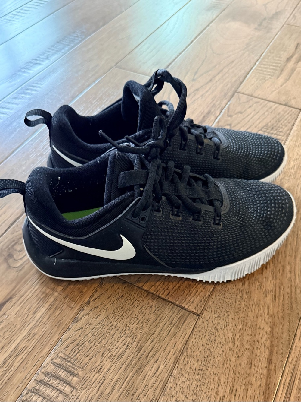 Women's Nike Black and White Volleyball shoes